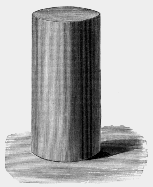 tall
cylinder