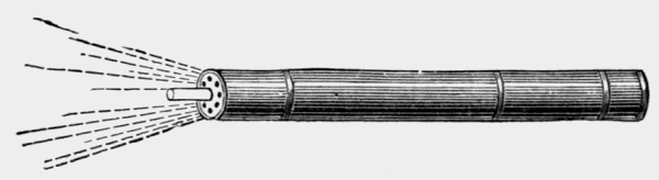 wonderful
trumpet spraying powder