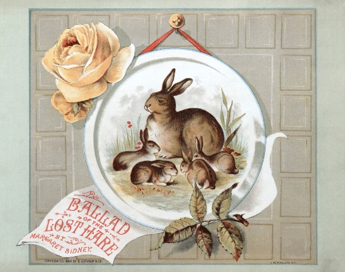 (frontispiece)
BALLAD
OF THE
LOST HARE
BY
MARGARET SIDNEY
COPYRIGHTED 1882 BY D. LOTHROP & CO.
H. BENCKE, LITH. N.Y.