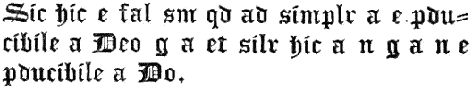 
Sic hic e fal sm qd ad simplr a e pducible a Deo g a et silr hic a
n g a n e pducible a Do.