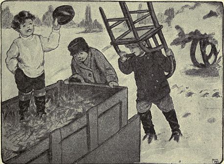 packing up furniture