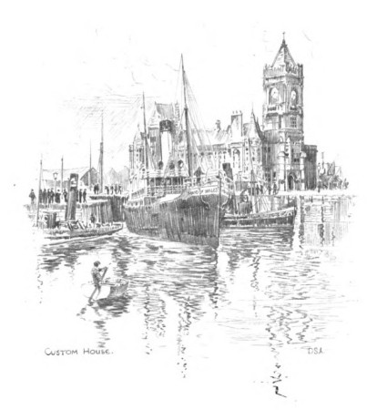 Image unavailable: Custom House, from Pier Head.