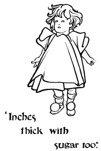 Image unavailable: ‘Inches
thick with
sugar too.’