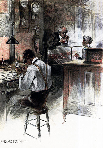 My first call was at a jeweller&rsquo;s in Piccadilly