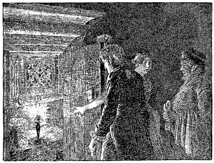 As domenij yn gedachten
rint....