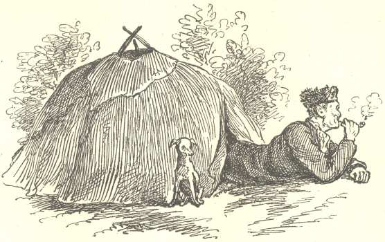 An English gipsy
king&mdash;&ldquo;kr&aacute;lis&rdquo;&mdash;lying in wait in his
palace, kr&aacute;lisko-kair