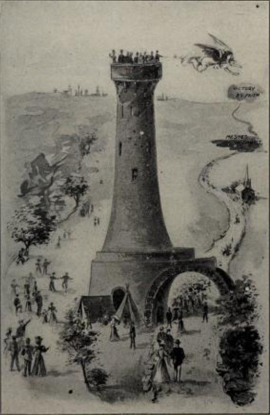 The great victory of Mrs. Discouraged who, on wings of
prayer, escaped from he Tower of Temptation to a place called Victory
by Faith.