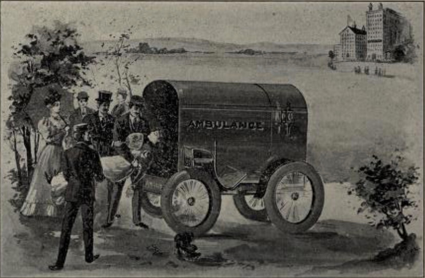 An ambulance carried the fainting Miss Church-Member to
one of Satan’s hospitals near by.