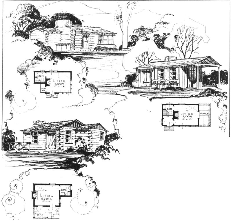 Elevations and floor plans