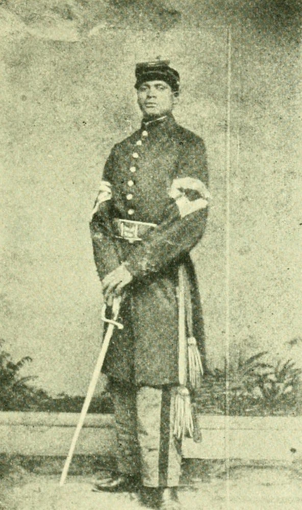 ALEXANDER H. NEWTON In Military Uniform Commissary
Sergeant 29th Regiment Connecticut Volunteers