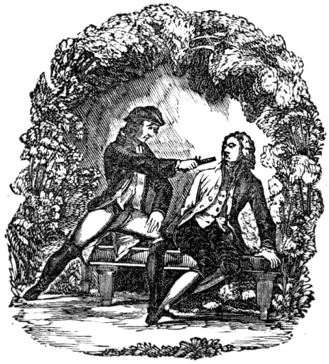 William Gettings robs a Gentleman in his own
Garden