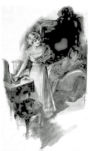 “She was about to call her by name, when Janet quietly took
up a diamond sunburst.”