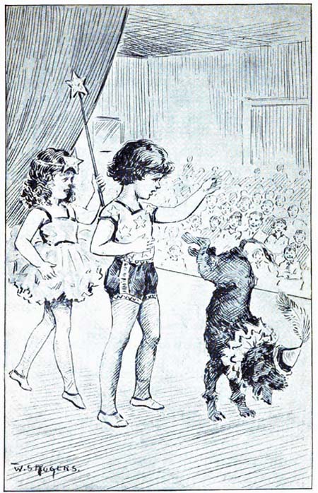 PATTER WALKED ON HIS FRONT FEET