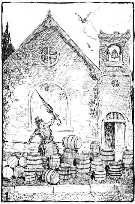 ONE OLD LADY WAS HORRIFIED THINKING THEY WERE
BEER KEGS.