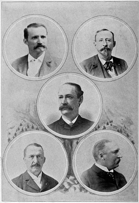 N. C. CREEDE, 
S. T. SMITH. D. H. MOFFAT, 
CAPT. L. E. CAMPBELL, 
WALTER S. CHEESMAN