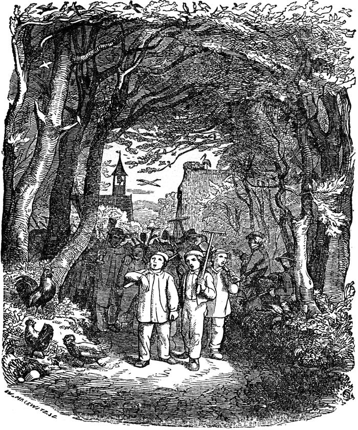 Aus den fliegenden
  Blättern des Rauhen Hauses