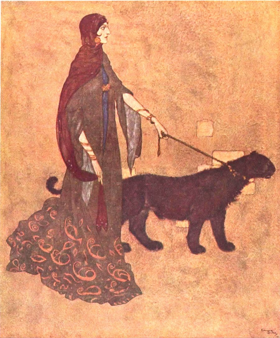 Die Königin der Ebenholzinseln.