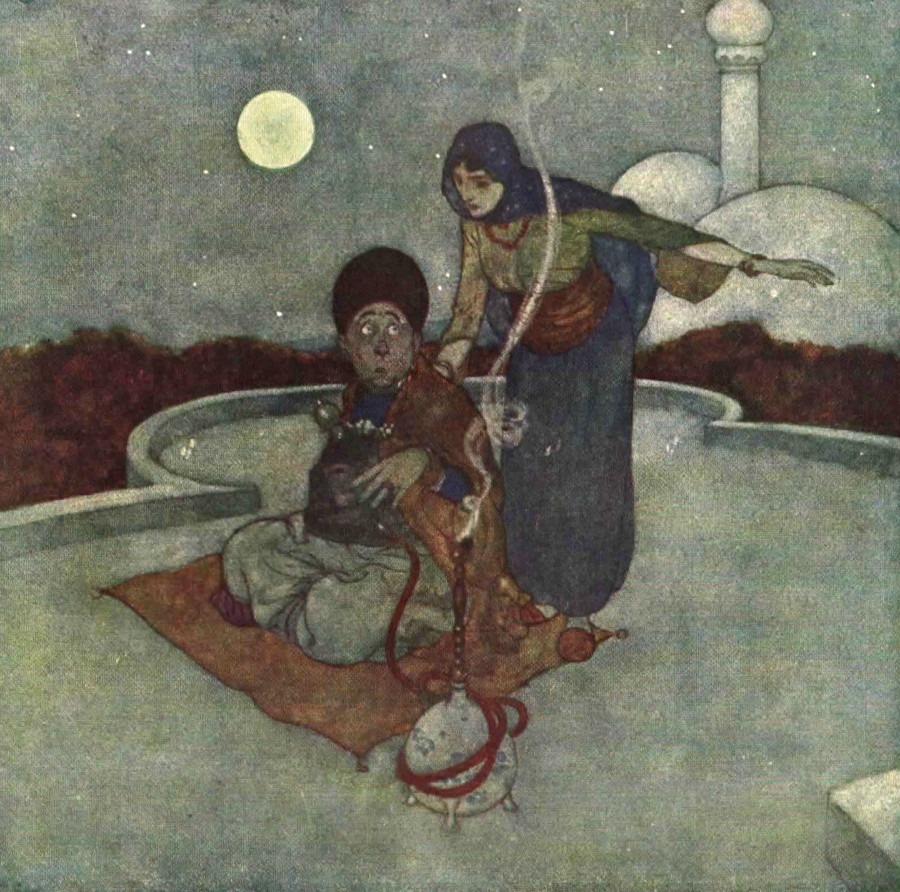 Sie rief: „O elender Mensch, was ist das für eine traurige Wache,
  die du da aufbewahrst.“