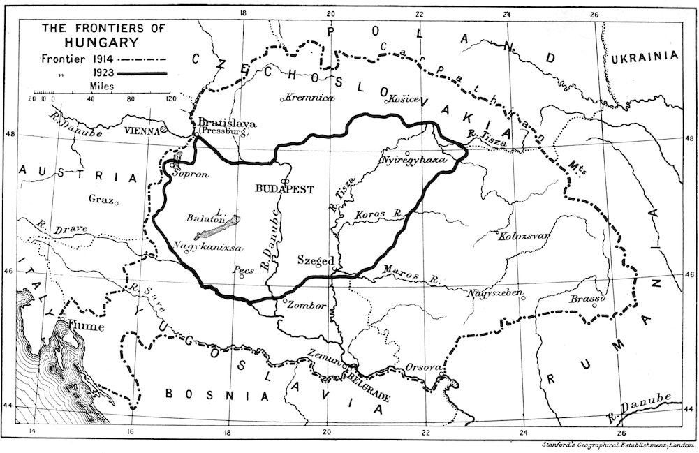THE FRONTIERS OF HUNGARY