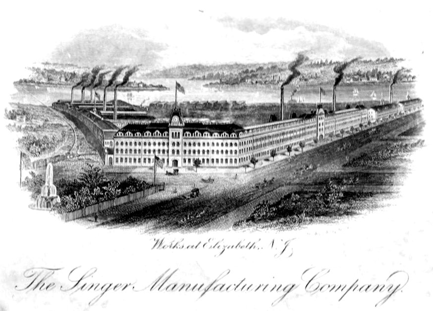 _Works at Elizabeth, N.J. The Singer Manufacturing Company_