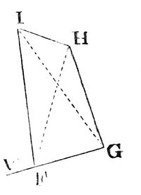 Joining FG,
GH, HI, FI, produce GF to V, and join FH, IG, and make the angles CAK,
DAL equal to the angles FGH, VFH.