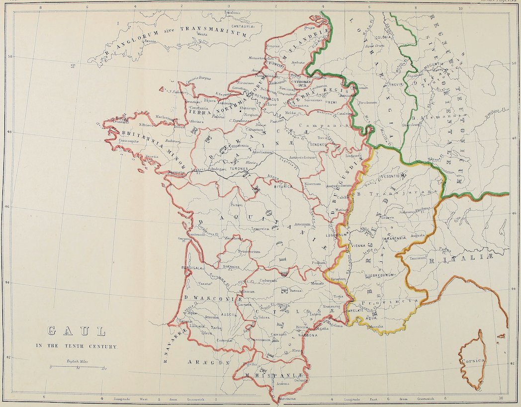 GAUL IN THE TENTH CENTURY.