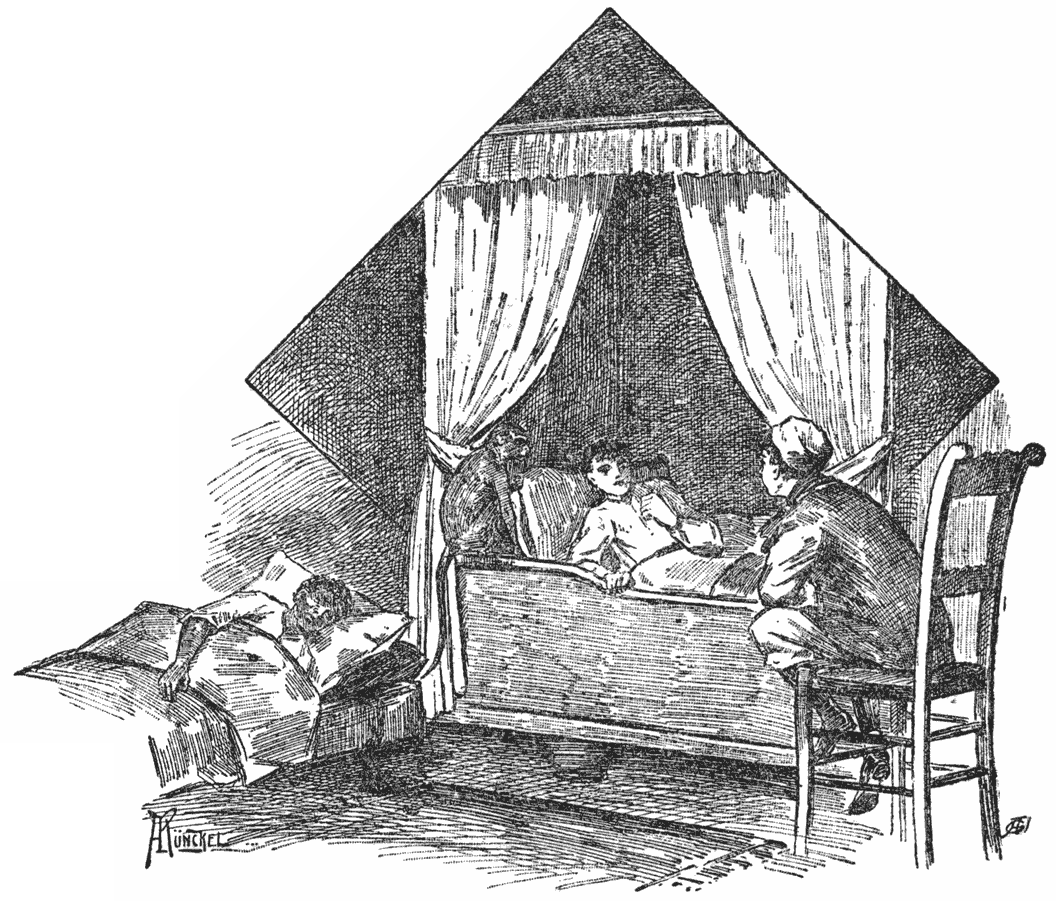 Ook Kees, de aap, scheen in de algemeene verontwaardiging te deelen.