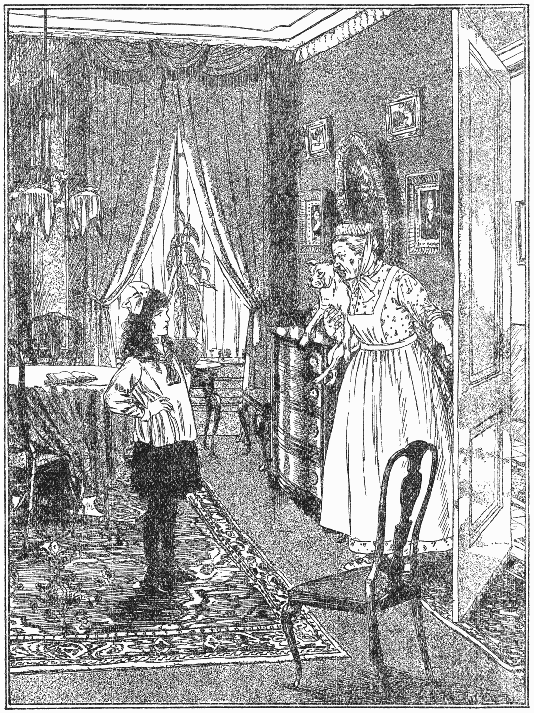 „Ik zeg dan maar, dat Tommie een heel wat liever en vriendelijker beest is dan sommige, die ik niet noemen zal”.