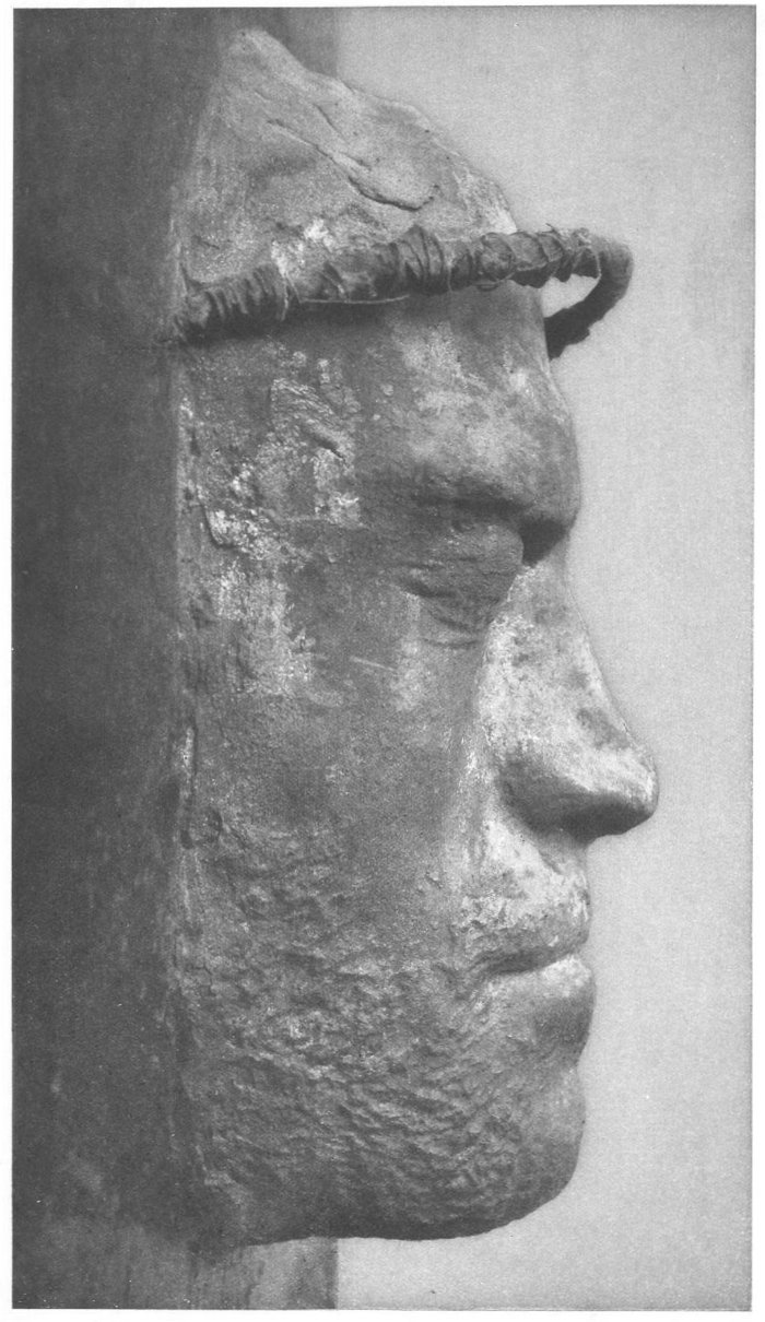Cast of the face of Lorenzo The Magnificent,
taken after death