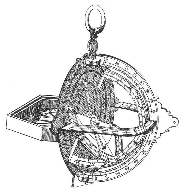 Sir Robert Dudley’s instrument for finding the ebb and
flow of the tides