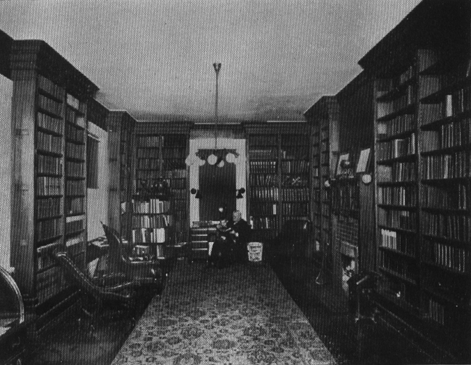 Mr. Watterson&rsquo;s
Library at &ldquo;Mansfield&rdquo;